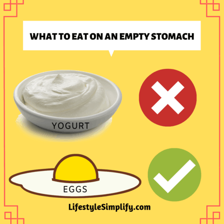 what to eat empty stomach