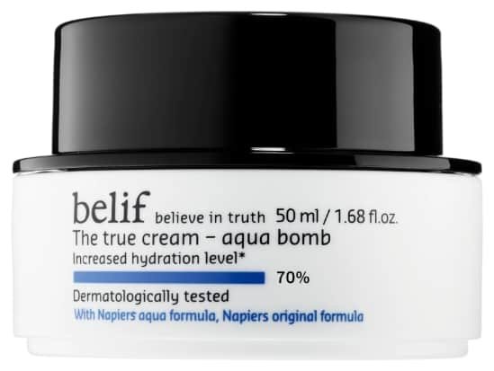 True Cream Belif Aqua Bomb Review