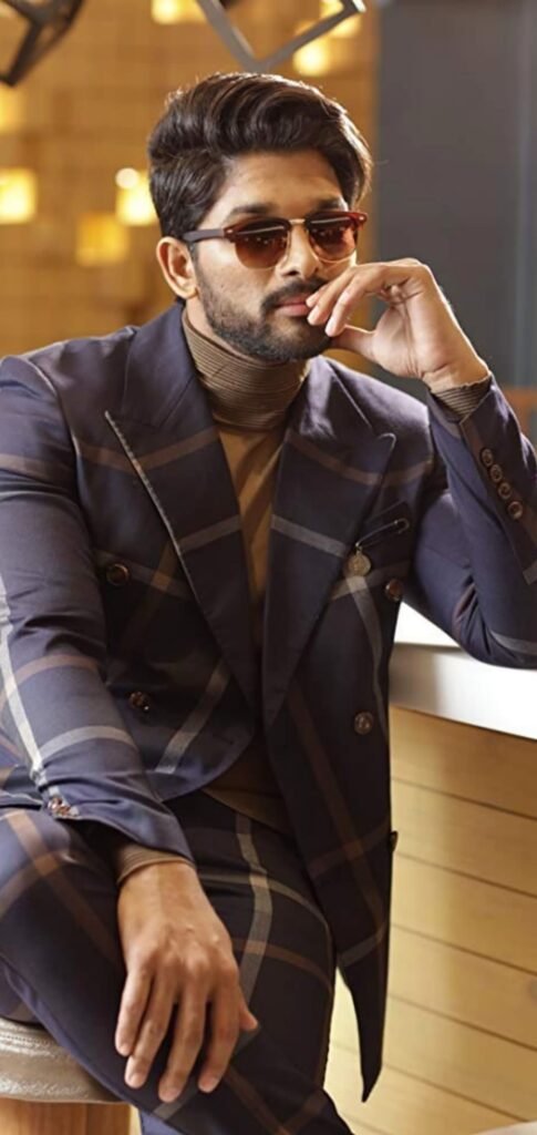 allu arjun formal dressing style