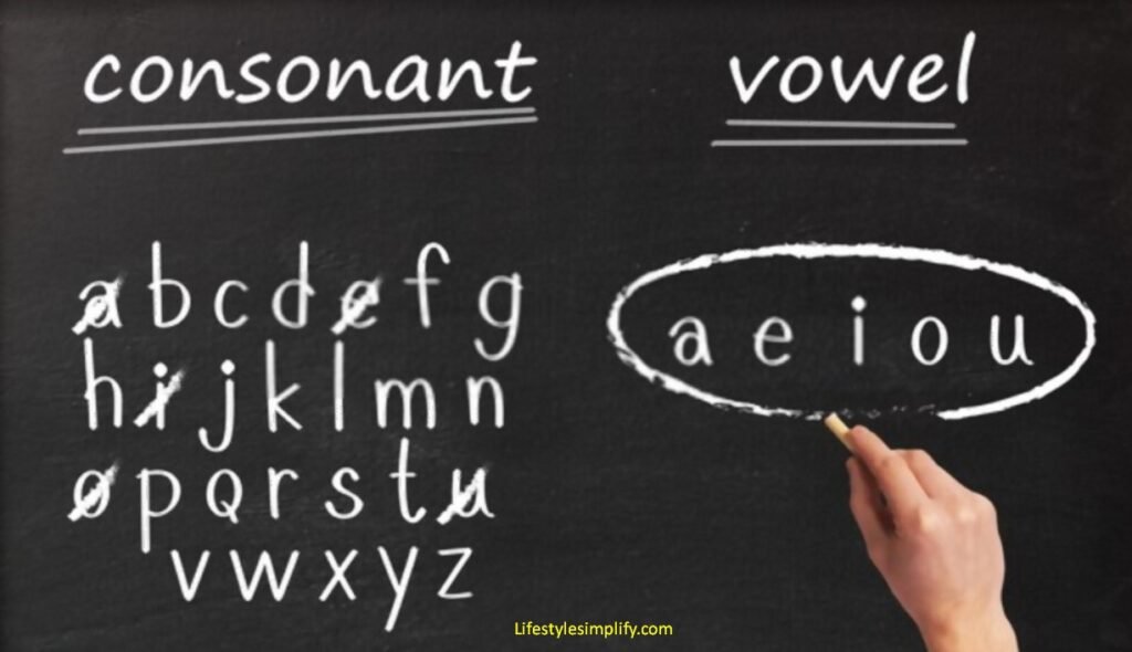 Vowel and Consonant in English grammar