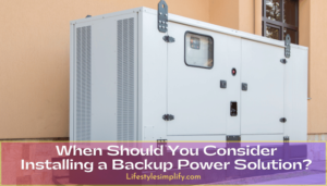 Backup Power Solution
