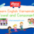 Vowels and Consonants Alphabets Learning in English Grammar